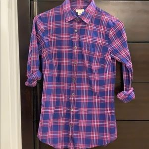 JCrew Plaid Button Down Shirt